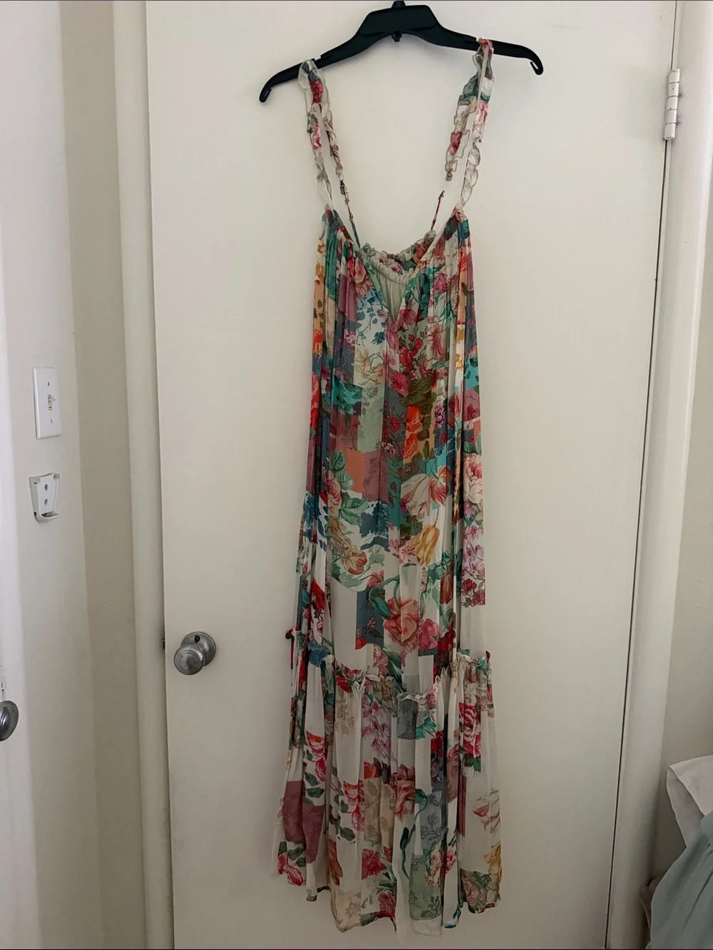 Anthropologie Multi-Color Floral Maxi Dress